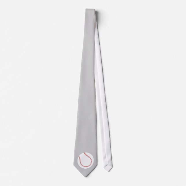 Outline Drawing Painting Baseball sports ties (Front)
