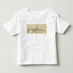 Outline Map of Duluth and Suburbs Toddler T-shirt