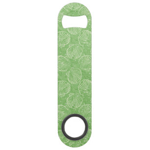 Outline seashells speed bottle opener