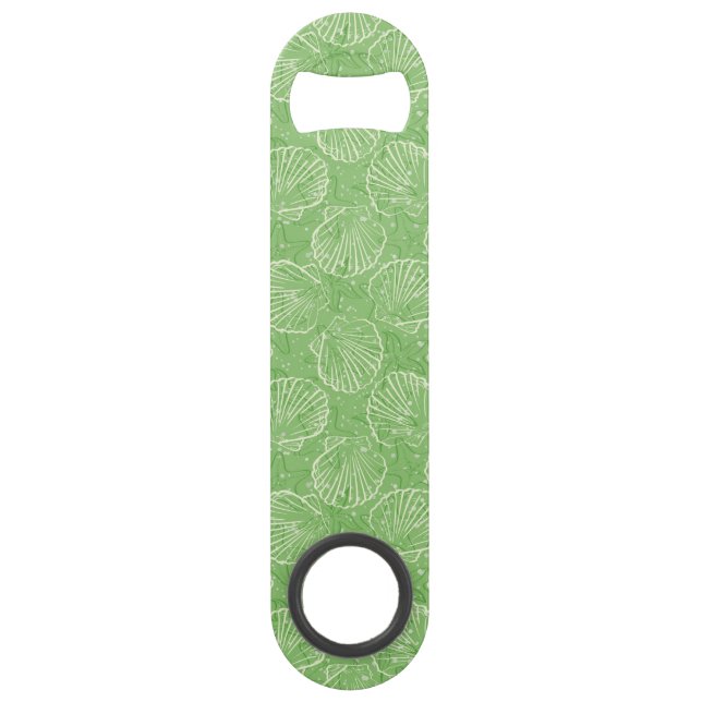 Outline seashells speed bottle opener (Front)