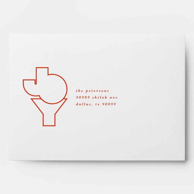 Outlined Joy Envelope (Front)