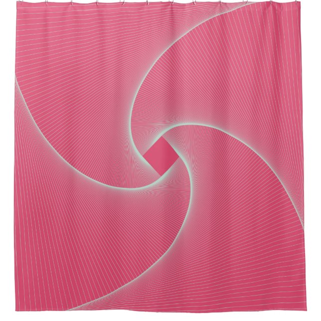 outlined square vortex in velvet pink (Front)