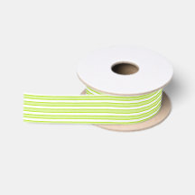 Outlined Stripes Lime Green
