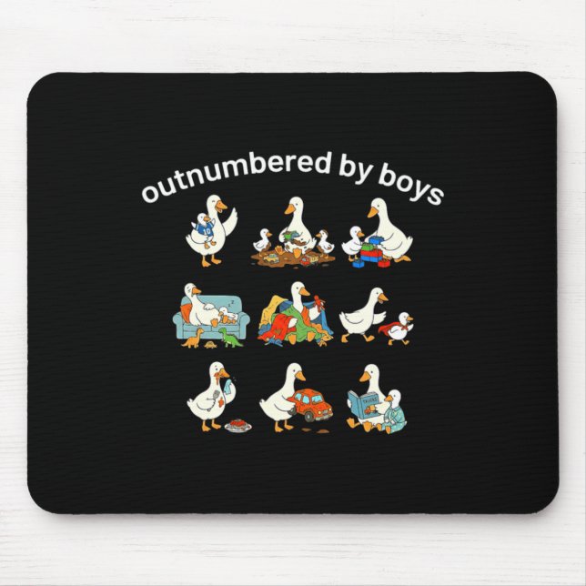 Outnumbered Creative Mouse Pad (Front)