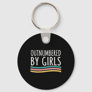 Outnumbered Design 2 Keychain
