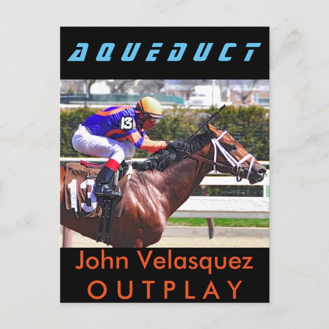 Outplay & Velasquez Postcard (Front)