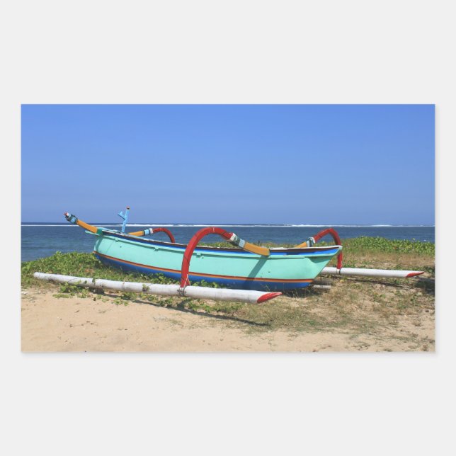 Outrigger boat sticker (Front)