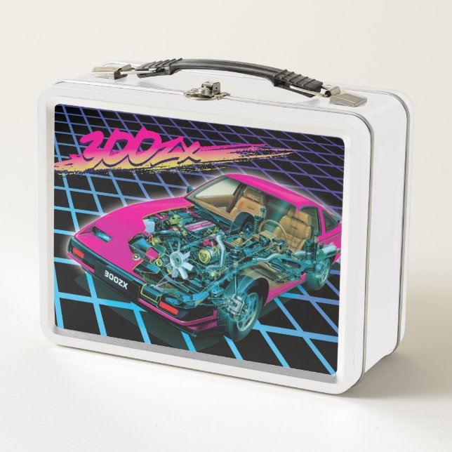 Outrun 300ZX Metal Lunch Box (Front)