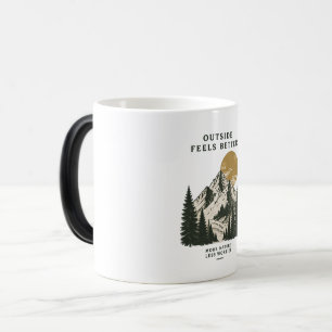 Outside Feels Better Mountain Magic Mug