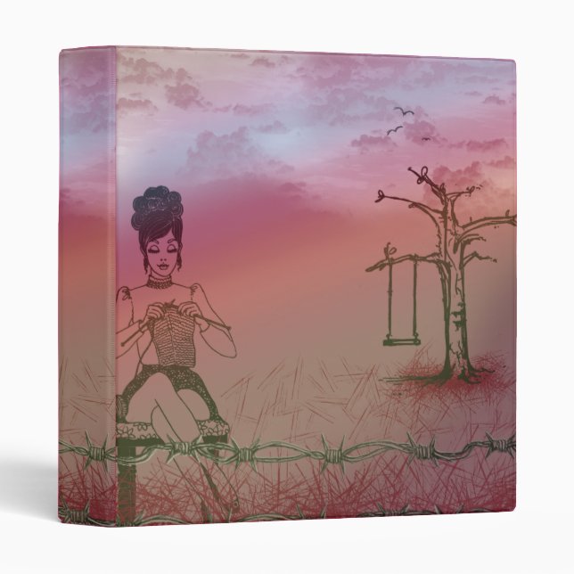 Outside Knitting Binder1 Binder (Front/Spine)