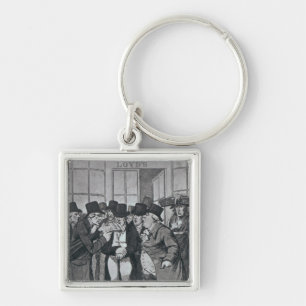 Outside Lloyds of London Keychain
