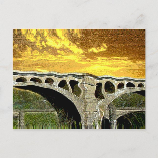 Outside Philadelphia Postcard (Front)