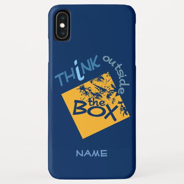 Outside The Box custom name phone cases (Back)