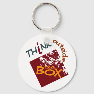 Outside The Box keychain