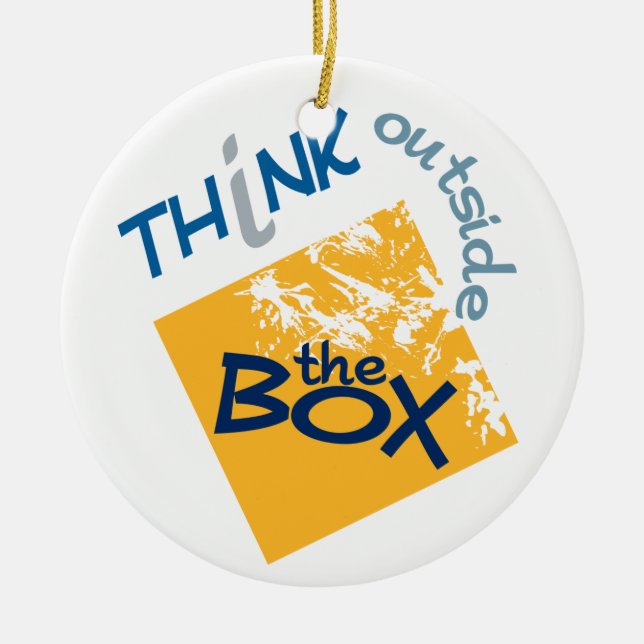 Outside The Box ornament (Front)