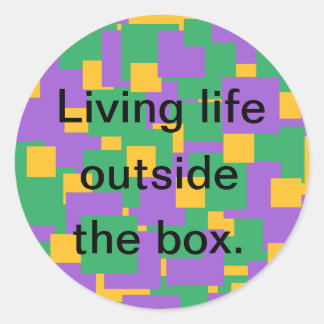 Outside the Box Sticker