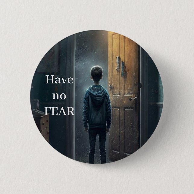 Outside the House 2 Inch Round Button (Front)