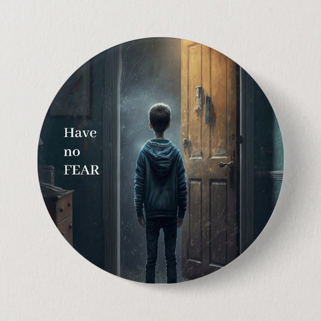 Outside the House 3 Inch Round Button (Front)