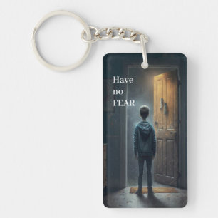 Outside the House Keychain