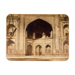 Outside the Taj Mahal, probably illustrated in 'Ph Magnet