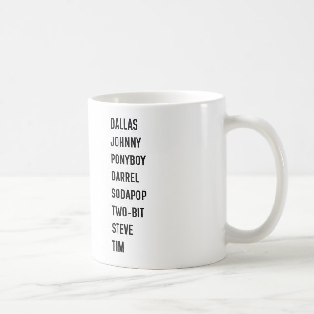 Outsiders Mug  (Right)