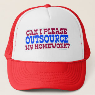 Outsource my Homework Trucker Hat