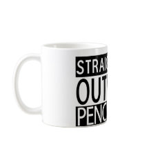 Outta droit crayonne la tasse