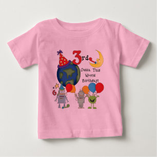 Outta This World 3rd Birthday T-shirts and Gifts