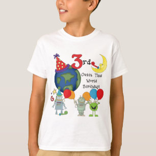 Outta This World 3rd Birthday T-shirts et cadeaux