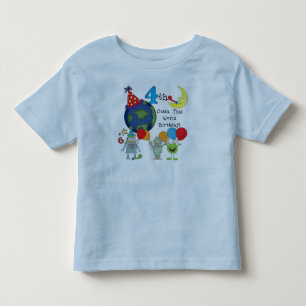 Outta This World 4th Birthday Tshirts et cadeaux