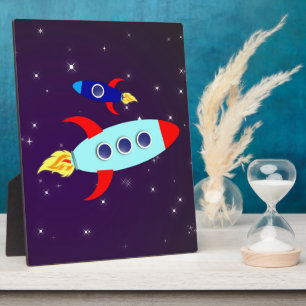 Outta This World! Boy Plaque