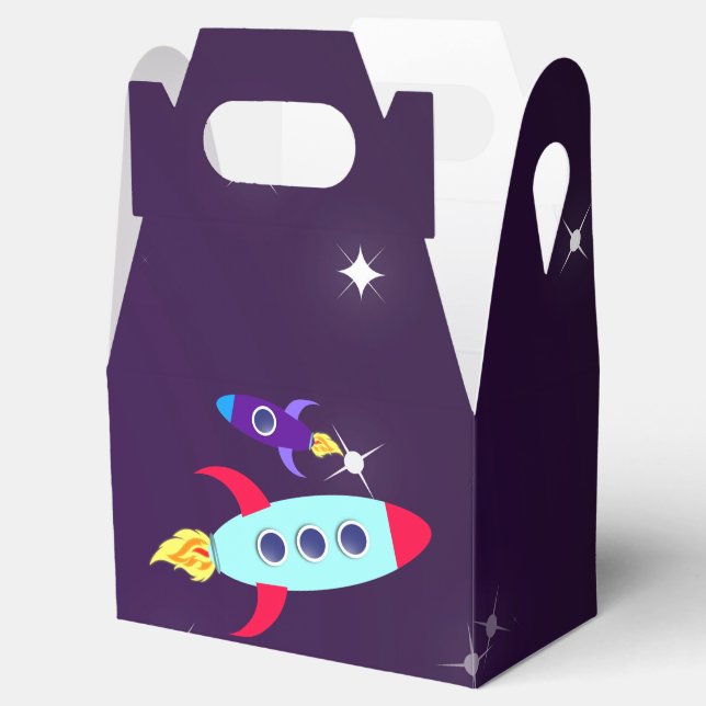 Outta This World! Girl Favor Box (Opened)