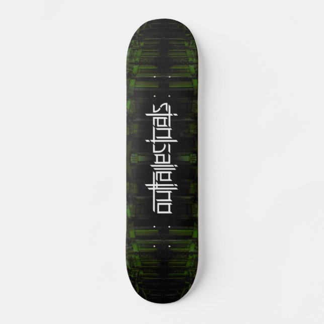 Outtallectuals Team Deck Skateboard (Front)