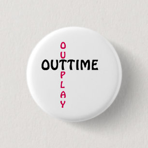outtime 1 inch round button