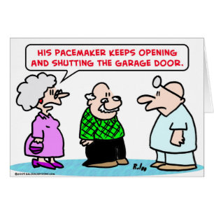 ouvert de porte de garage de stimulateur fermé