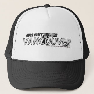 Ouvert portez le casquette de camionneur de