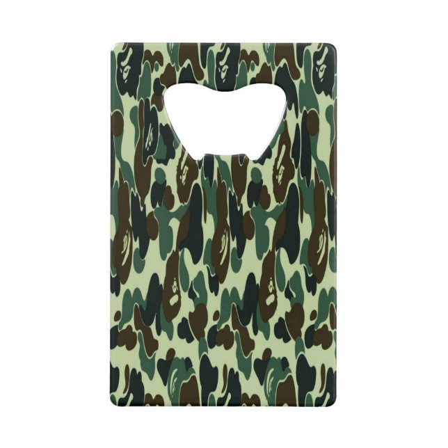 Ouverture de bouteille Camouflage Taille de la car (Devant)