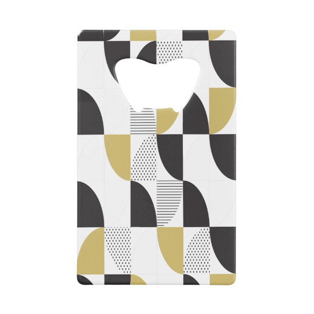 Ouverture de bouteille de carte de crédit Abstrait (Devant)