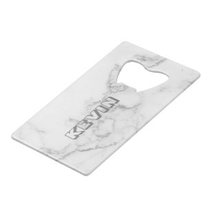 Ouverture de bouteille de la carte de crédit en fa