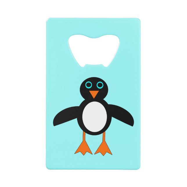 Ouverture de bouteille de pingouin mignon (Devant)