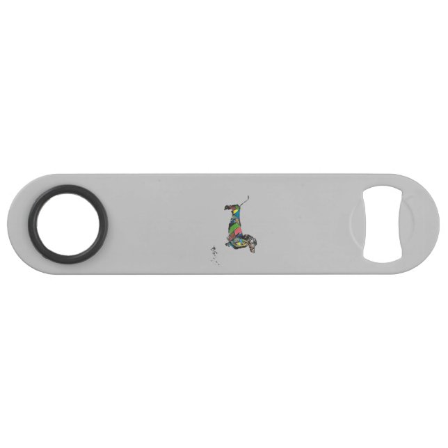 Ouverture de bouteille de vitesse avec Dachshund (Devant (Horizontal))