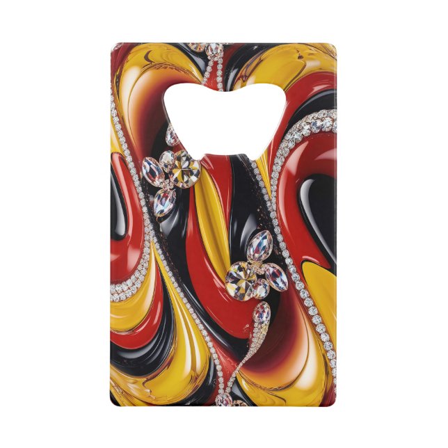 Ouverture de bouteille en acier aux couleurs belge (Devant)