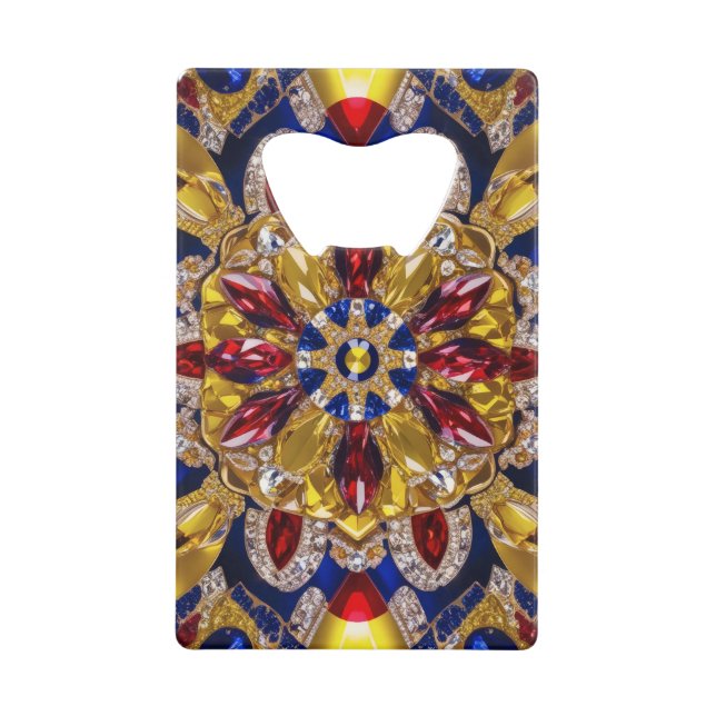 Ouverture de bouteille en acier aux couleurs colom (Devant)