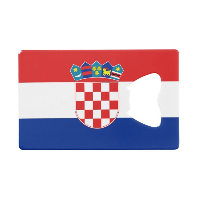 Ouverture de bouteille en acier avec drapeau de Cr (Devant (Horizontal))