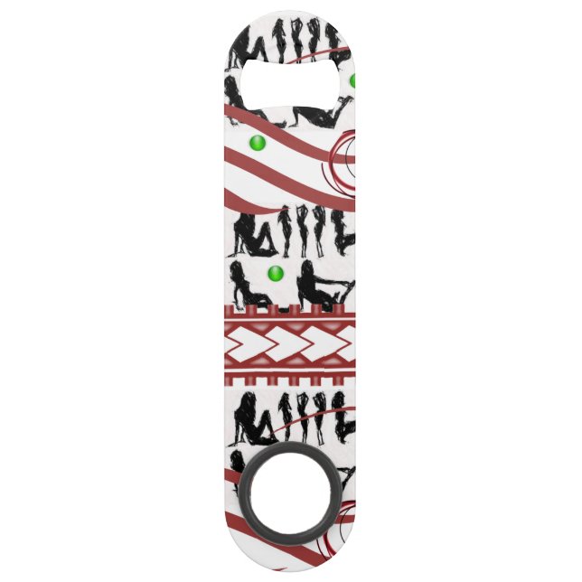 Ouverture de bouteille en acier inoxydable (Devant)