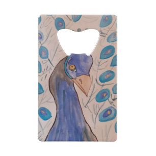 Ouverture de la bouteille bleue Peacock