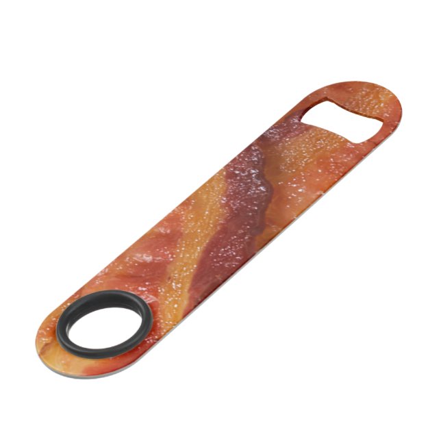 Ouverture de la bouteille de bacon (Devant angulaire)