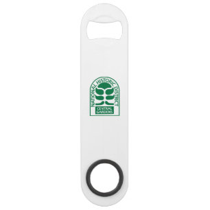 Ouverture de la bouteille de logo CGA