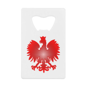 Ouvrage de bouteille d'aigle polonais