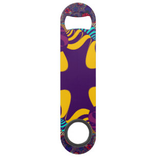 Ouvrage de bouteille violet et Gold Cross